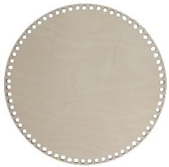 dřevěný výřez na háčkování Ø 300 mm
