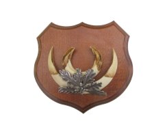 Podložka pod trofej č.361 - kaštan + plechové krytí