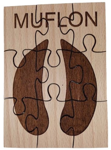 Puzzle stopy 10x14 č.10001 - Motiv: Liška