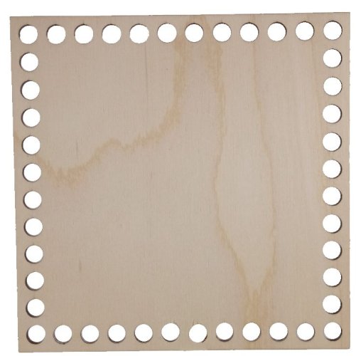Dřevěný výřez na háčkování ČTVEREC 150x150mm