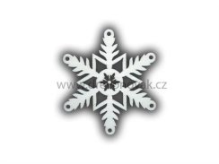 Vánoční ozdoba VLOČKA č.1418
