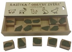 Razítka STOPY ZVĚŘE č.10028