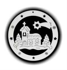Vánoční ozdoba BAŇKA č.1308