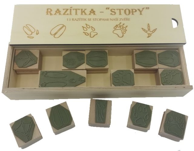 Razítka STOPY ZVĚŘE č.10026