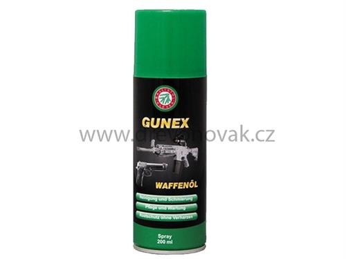 Gunex - olej na zbraně ve spreji 200ml
