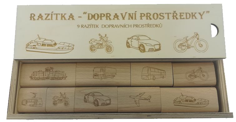 Razítka DOPRAVNÍ PROSTŘEDKY č.10036