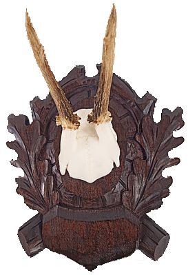 Podložka pod trofej č.124 - černá