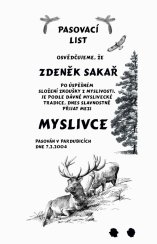 Pasovací list myslivec č.735 na frézované desce 2D