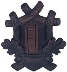 Podložka pod trofej č.115 - černá