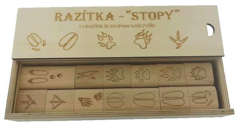 Razítka STOPY ZVĚŘE č.10026