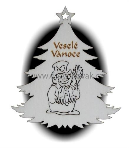 Vánoční ozdoba STROMEK č.1018