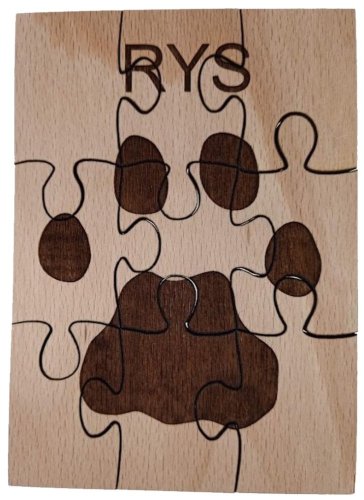 Puzzle stopy 10x14 č.10001 - Motiv: Liška