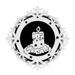 Vánoční ozdoba VLOČKA č.1413