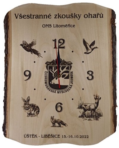 Hodiny ČMMJ  první cena zkoušek