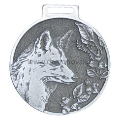 Medaile podle hodnocení CIC liška č.840 - stříbrná medaile liška