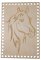 Dřevěný výřez na háčkování obdélník gravírovaný 150x220 mm