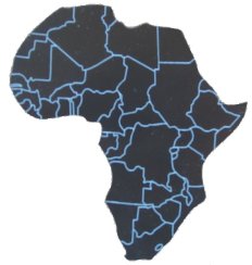 Krytí zbraní plechové Afrika velikost 8 cm