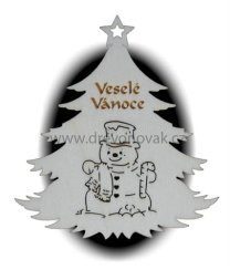 Vánoční ozdoba STROMEK č.1016