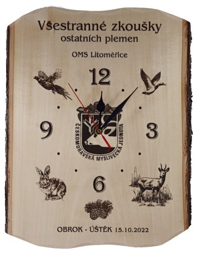 Hodiny ČMMJ  první cena zkoušek