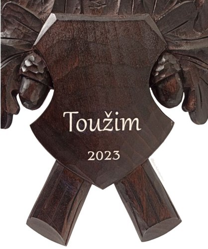 Popisování podložek pod trofeje