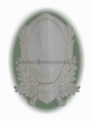 Podložka pod trofej č.419 prsa srnec - 419 přírodní bez povrchové úpravy