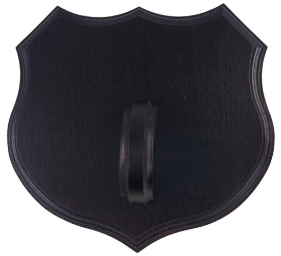 Podložka pod trofej č.361 - černá + dřevěný nos